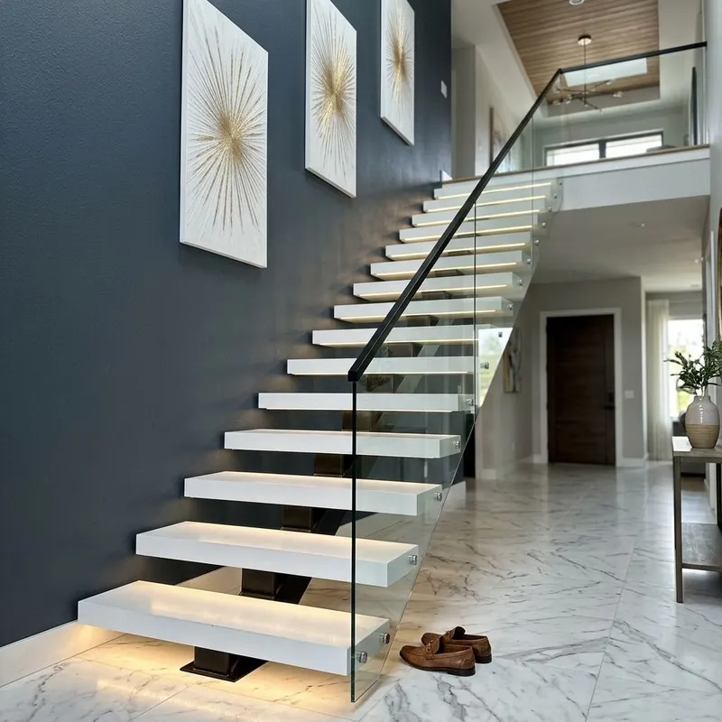 Permit and engineering documentation for Houston floating stairs